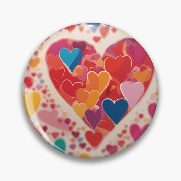 Item preview, Diseño de corazones coloridos designed and sold by Knowvhere.