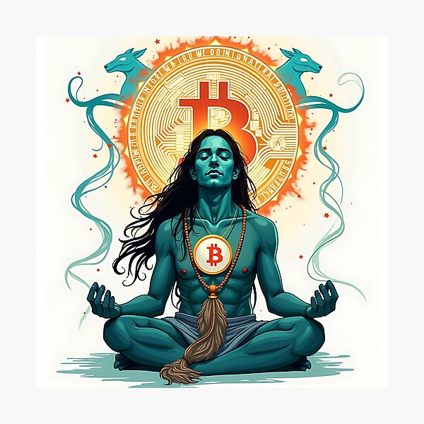 Artikel-Vorschau von Bitcoin Guardian – Beschützer der Blockchain-Freiheit, designt und verkauft von RadDeck.