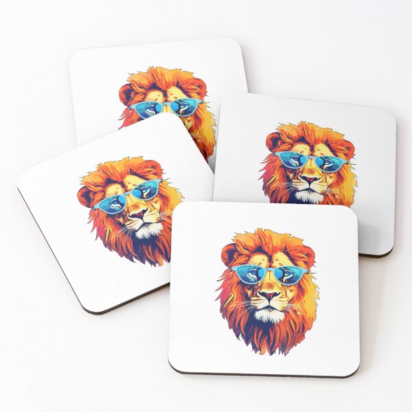 Item preview, Tiger Face Sticker designed and sold by hsstudio2025.