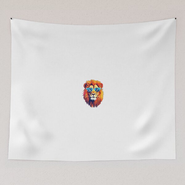 Item preview, Tiger Face Sticker designed and sold by hsstudio2025.