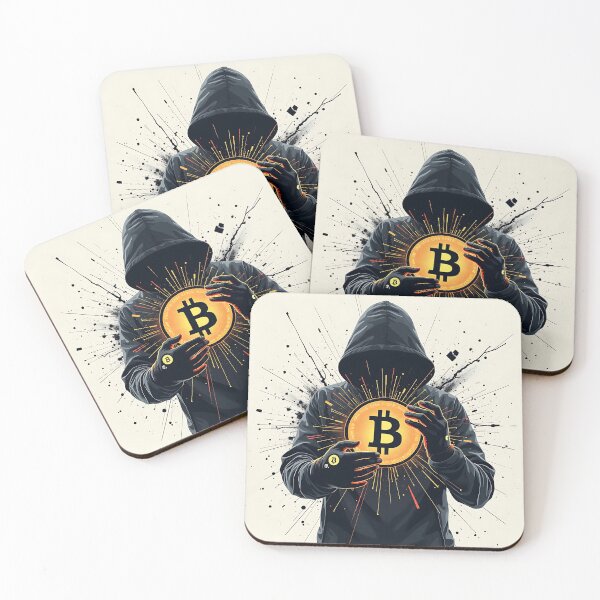 Item preview, Bitcoin Radiance Illuminating the Blockchain Path designed and sold by RadDeck.