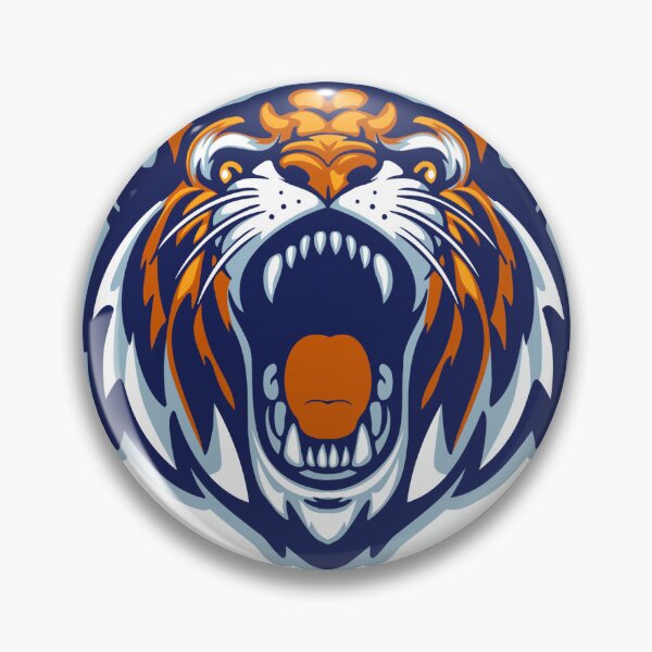 Item preview, Tiger Face Sticker designed and sold by hsstudio2025.