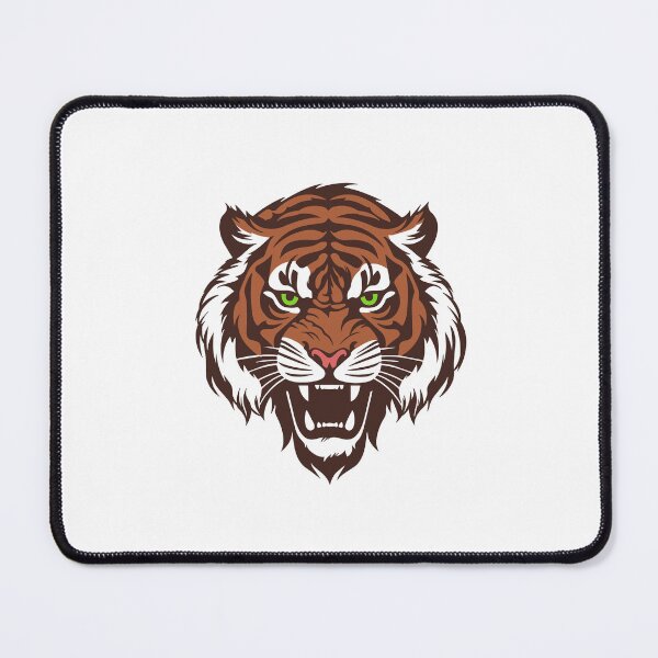 Item preview, Tiger Face Sticker designed and sold by hsstudio2025.