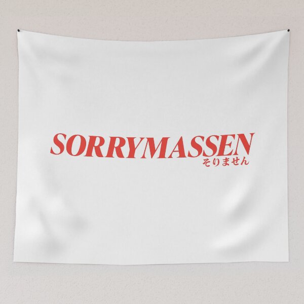Item preview, Sorrymassen The Perfect Blend of English and Japanese Humor designed and sold by GregInJapanShop.