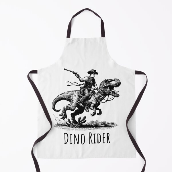 Artikelvorschau, Cowboy Dino Rider, Cowboy reitet auf einem Dinosaurier im Origami-Stil, Lustige Shirts für Männer und Frauen entworfen und verkauft von DekoDesignsHub.