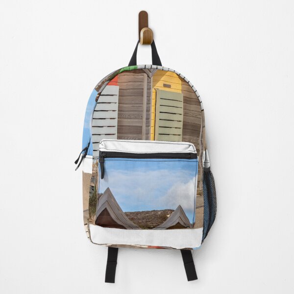 Item preview, Colorful Beach Huts Along a Seaside Promenade at Blyth designed and sold by David Patterson.