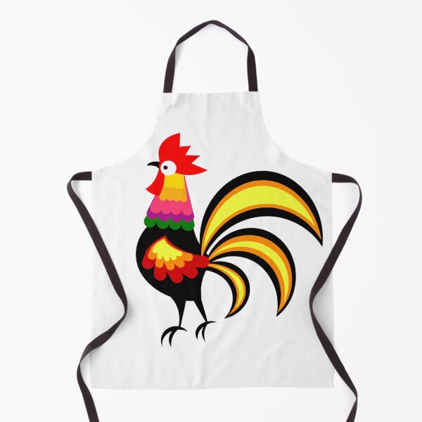 Item preview, A beautiful rooster cutout from Łowicz, colorful folk art from Poland designed and sold by mikistudio.