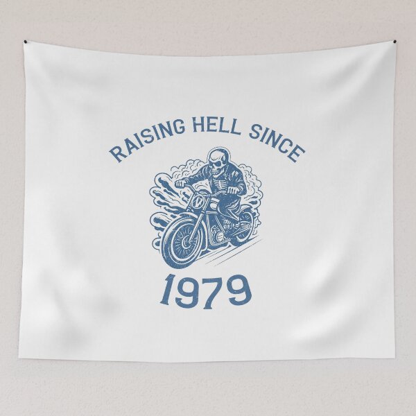 Item preview, Raising Hell since 1979 designed and sold by LegendaryDesigns.