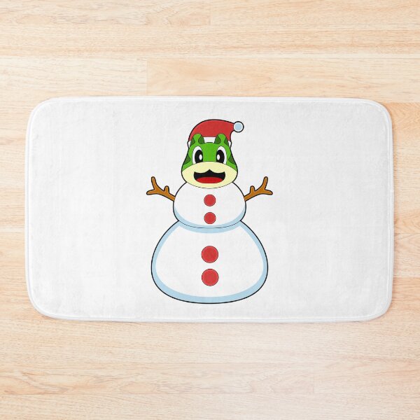 Item preview, Frog Christmas Snowman designed and sold by Snabdesign84.