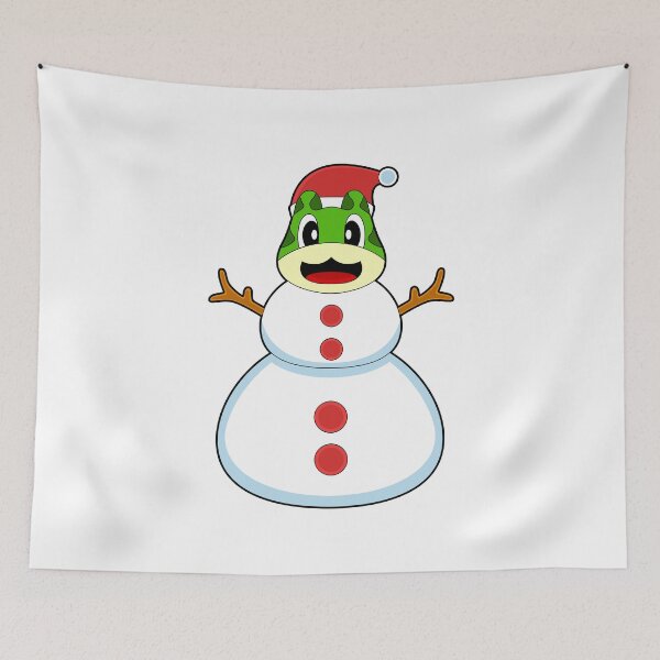 Item preview, Frog Christmas Snowman designed and sold by Snabdesign84.