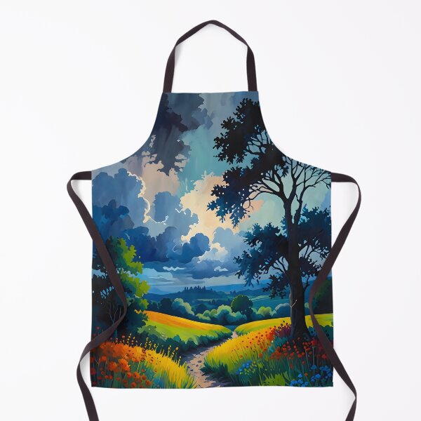 Item preview, The Calm Before the Storm, Journey Through Nature, Travel Inspired Nature Poster, Romantic Countryside Stormy Landscape designed and sold by Kintsugi99.