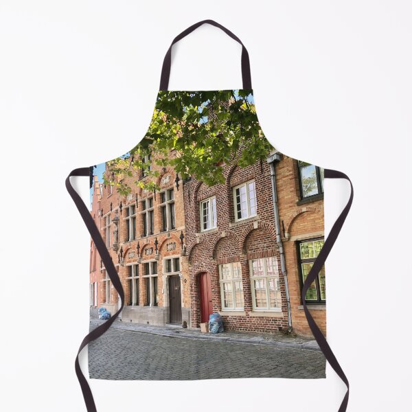 Item preview, Street View Brick Houses in Bruges Belgium designed and sold by Quoppidou.