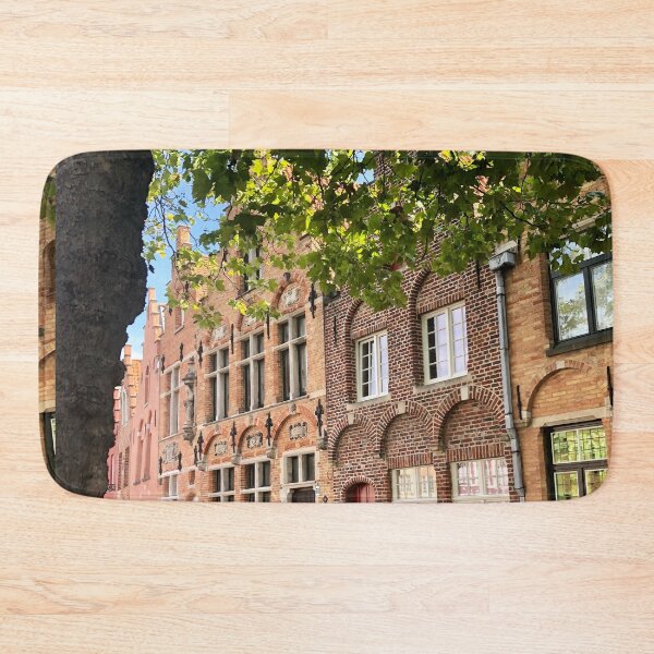 Item preview, Street View Brick Houses in Bruges Belgium designed and sold by Quoppidou.