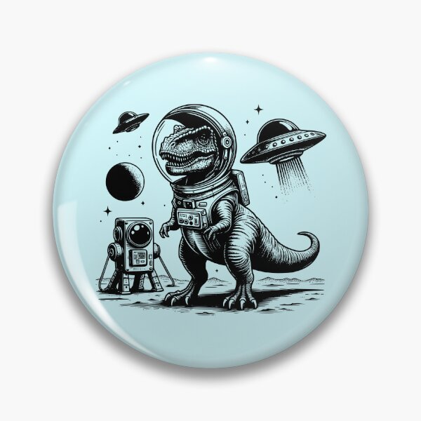 Item preview, Dino Astronomer, Dinosaurs in Astronomer suite, Funny Shirts for Men and Women designed and sold by DekoDesignsHub.