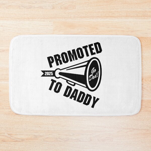 Item preview, "Promoted to Daddy 2025 – The Perfect New Dad Gift for Expecting Fathers!" designed and sold by artworkathome.