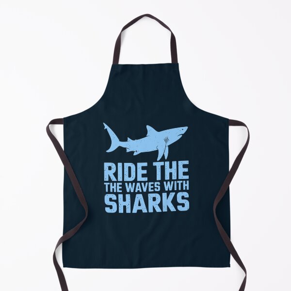 Item preview, Dangerous Sharks circiling 7-aquatic Summer theme designed and sold by CosmicNook1.
