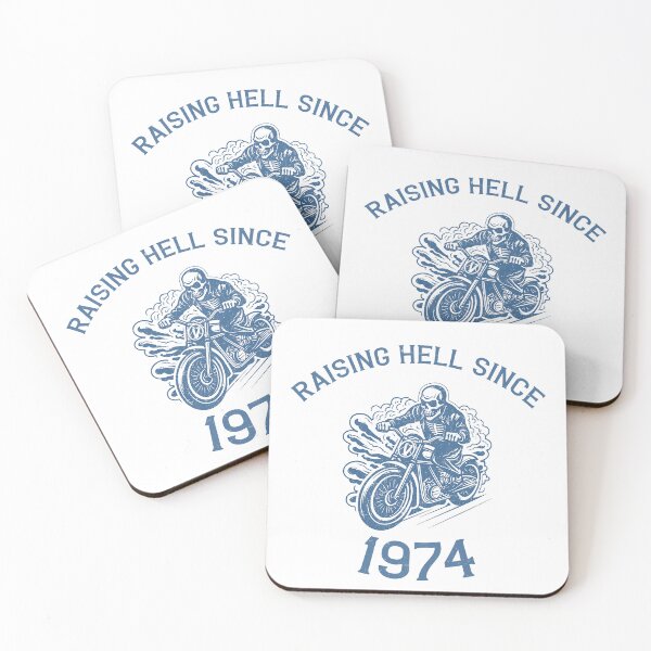 Item preview, Raising Hell since 1974 designed and sold by LegendaryDesigns.