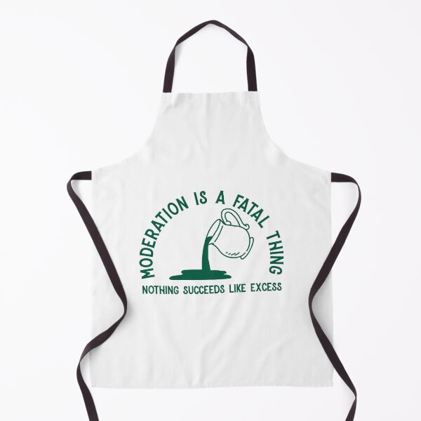 Item preview, "Moderation is a fatal thing nothing succeeds like excess" Oscar Wilde Quote designed and sold by KatelynMitalski.