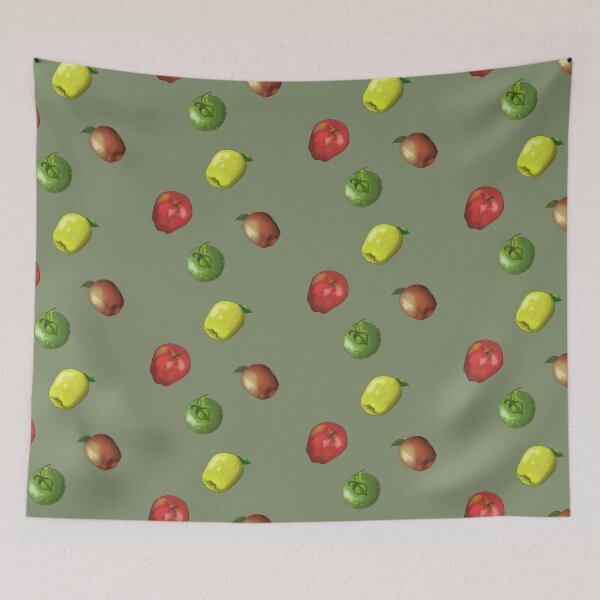 Item preview, Assorted apple pattern designed and sold by Tom's Drawn Things.