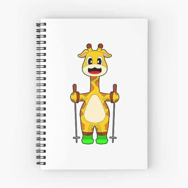 Item preview, Giraffe Ski Skier Ski poles designed and sold by Snabdesign84.