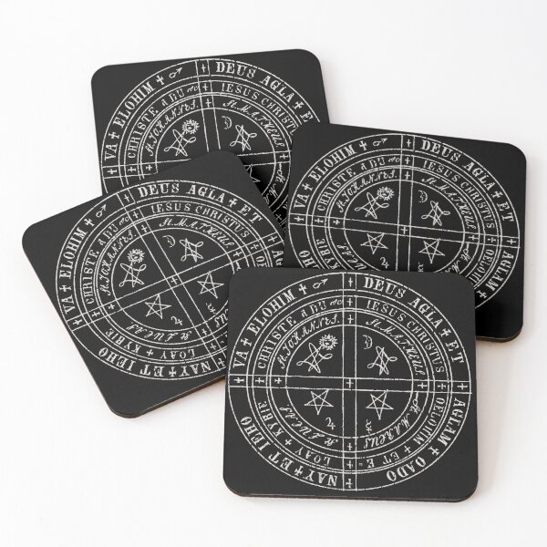 Item preview, Magia Naturalis et Innaturalis: or,  The Threefold Coercion of Hell, Magical, Occult. Alchemy Symbol designed and sold by Proverbial Wisdom Design.