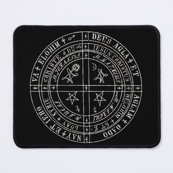 Item preview, Magia Naturalis et Innaturalis: or,  The Threefold Coercion of Hell, Magical, Occult. Alchemy Symbol designed and sold by Proverbial Wisdom Design.
