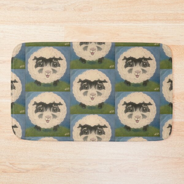 Item preview, Super Cute Happy Lamb  designed and sold by Wendy March.