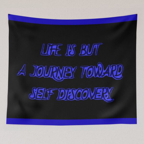 Item preview, Life is but a Journey toward Self Discovery . Typographical . #4 designed and sold by Artistic63.