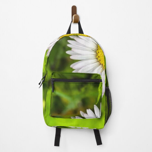 Item preview, Daisy on green leafy background designed and sold by MostSplendid.