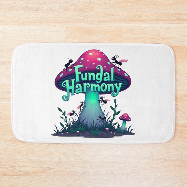Item preview, Fungal Harmony - Ants and Mushroom designed and sold by Bulwshop.