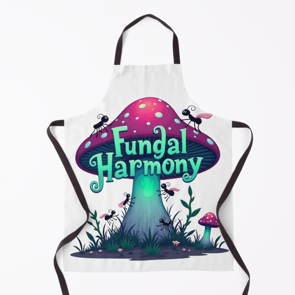 Item preview, Fungal Harmony - Ants and Mushroom designed and sold by Bulwshop.