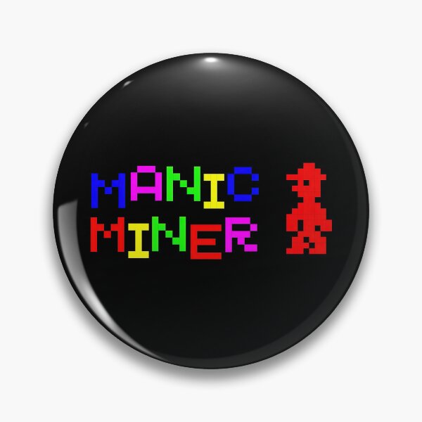 Item preview, Manic Miner Retro Gaming Design designed and sold by Retr0Tshirts.