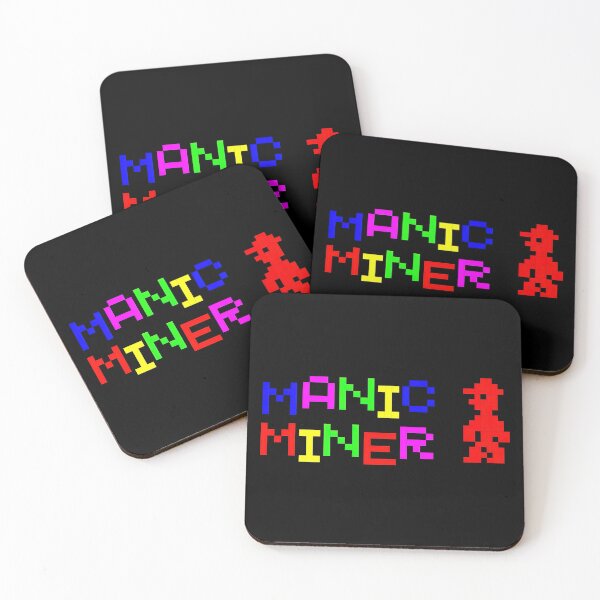 Item preview, Manic Miner Retro Gaming Design designed and sold by Retr0Tshirts.
