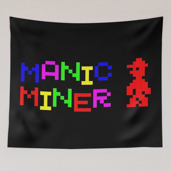 Item preview, Manic Miner Retro Gaming Design designed and sold by Retr0Tshirts.