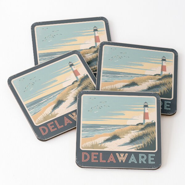 Item preview, Coastal Serenity of Delaware designed and sold by Pattern-Parade.