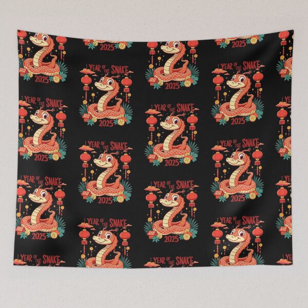 Item preview, Year of the snake 2025 Chinese happy new year designed and sold by marfanna.