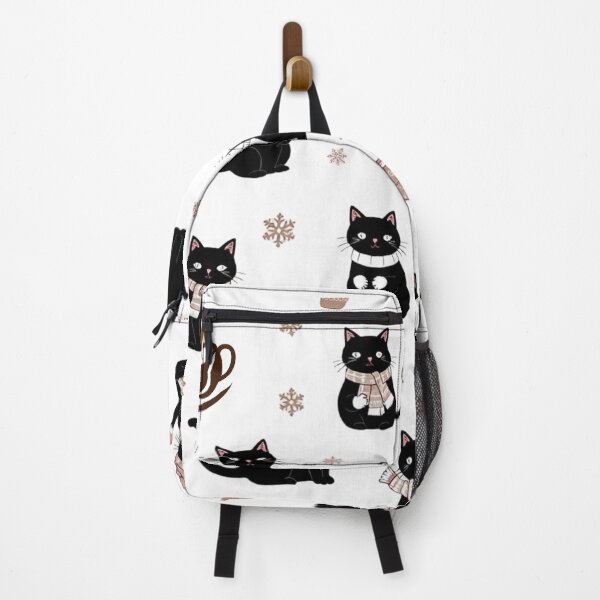 Item preview, Cozy Winter Vibes Black Cat Coffee Companion designed and sold by Kia Blaze.