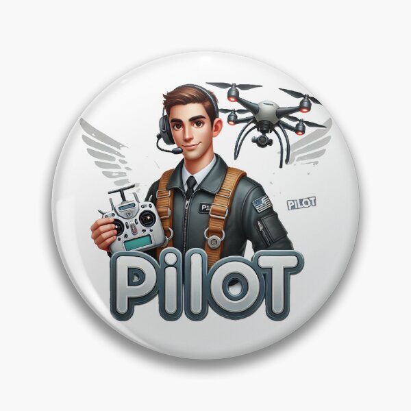 Item preview, Drone Quadcopter Pilot  designed and sold by WackyJacks.