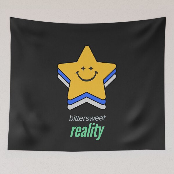 Item preview, Smilie star - the bittersweet reality designed and sold by LifeParody.