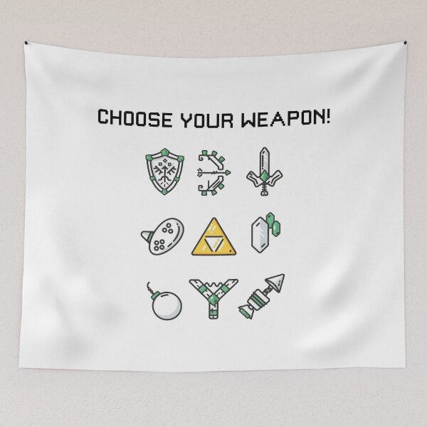 Item preview, Choose your Weapon designed and sold by Lucakovic.