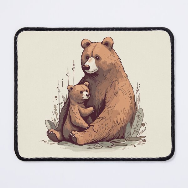 Item preview, Bear mom designed and sold by Amir Faysal.