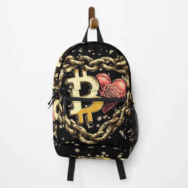 Aperçu de l'œuvre Fleurs Coeur Bitcoin créée et vendue par BitCryX.
