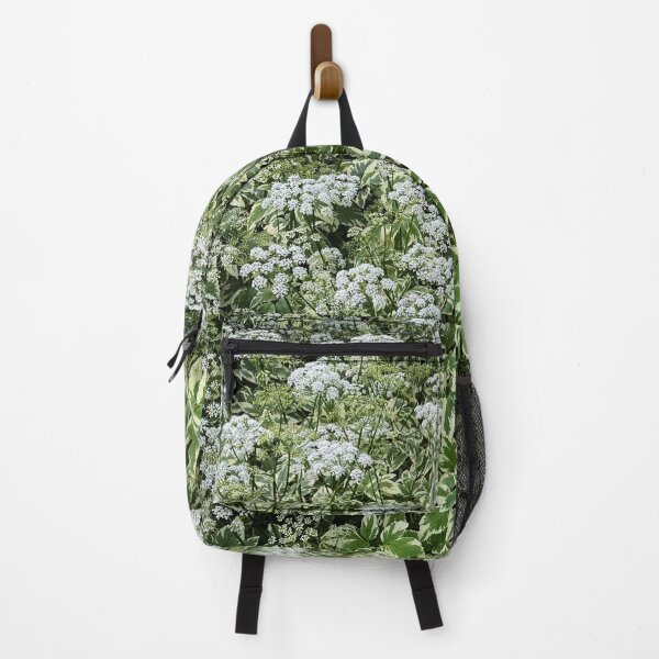 Item preview, Flowers, variegated leafy green white background designed and sold by MostSplendid.