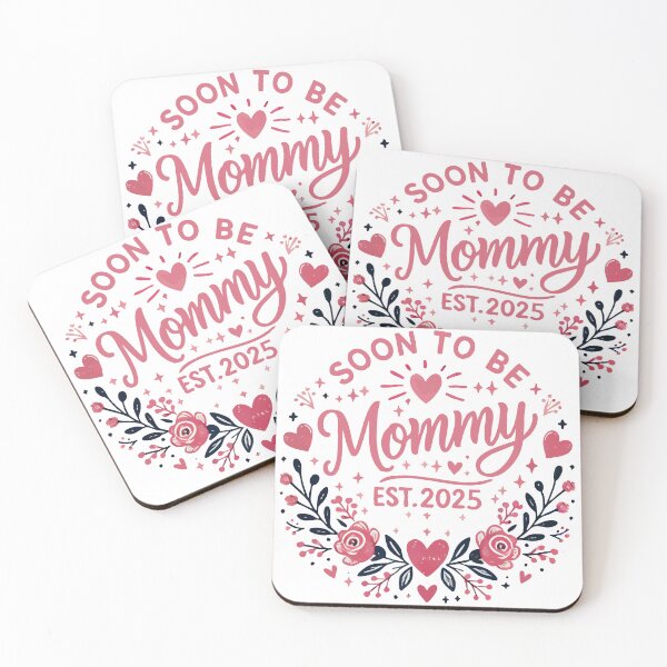 Item preview, Soon to be Mommy 2025 Pregnancy Announcement designed and sold by TomFrontierArt.