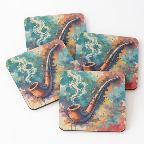Item preview, Pipe Cigarette & smoke art designed and sold by TopSprint.