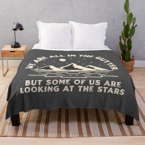 Item preview, "We are all in the gutter but some of us are looking at the stars" Oscar Wilde Quote designed and sold by KatelynMitalski.