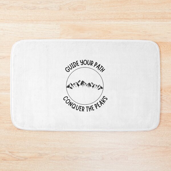 Item preview, Guide Your Path Conquer the Peaks designed and sold by Be-Adventurous.