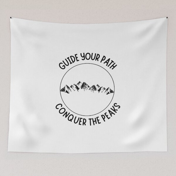 Item preview, Guide Your Path Conquer the Peaks designed and sold by Be-Adventurous.