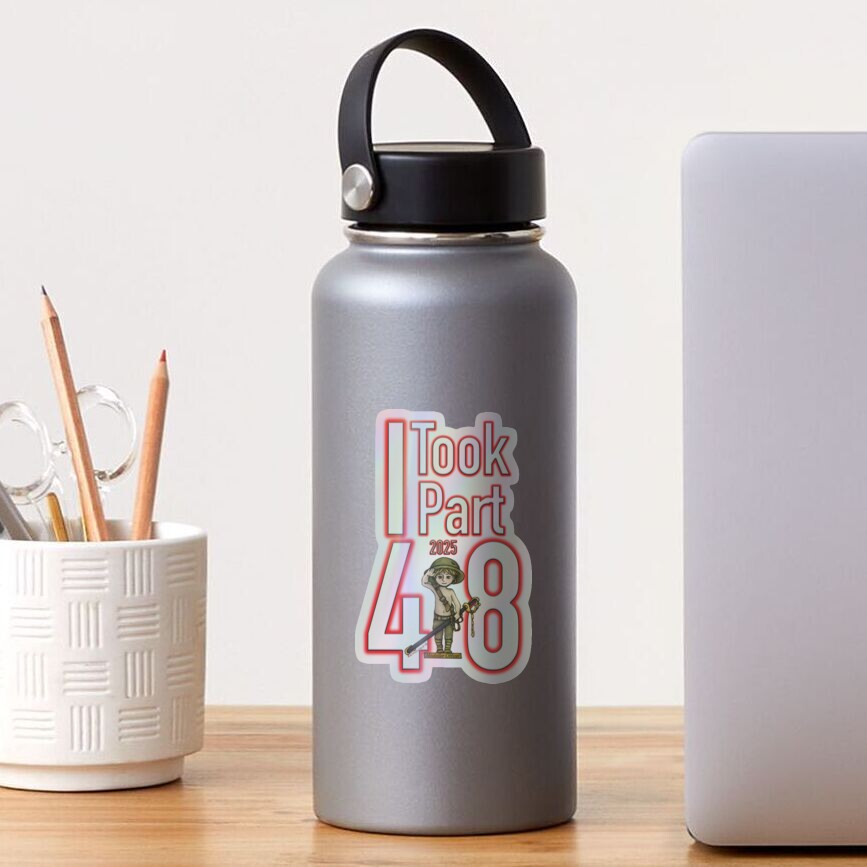 Item preview, Holographic Sticker designed and sold by 48in48.