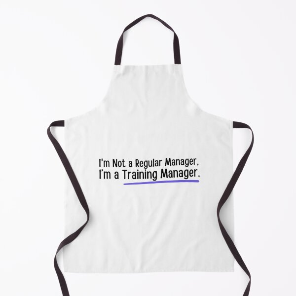 Item preview, I'm not a regular manager, I'm a training manager. designed and sold by musthavewords.